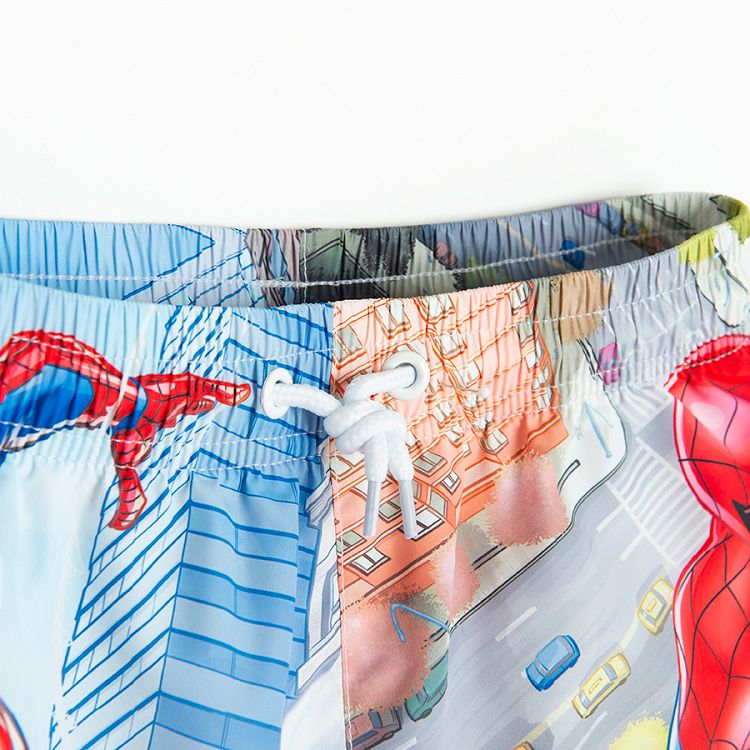 Spiderman swim suit shorts