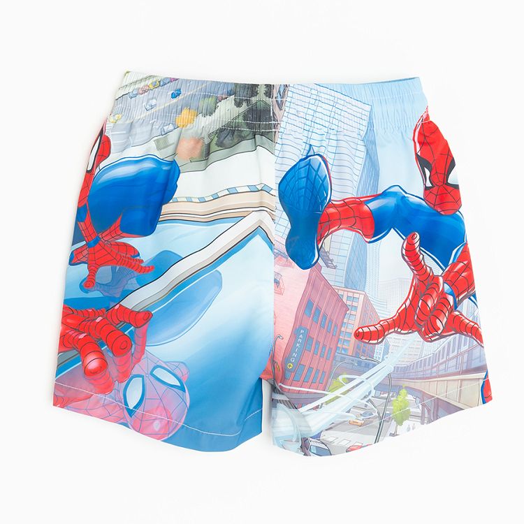 Spiderman swim suit shorts