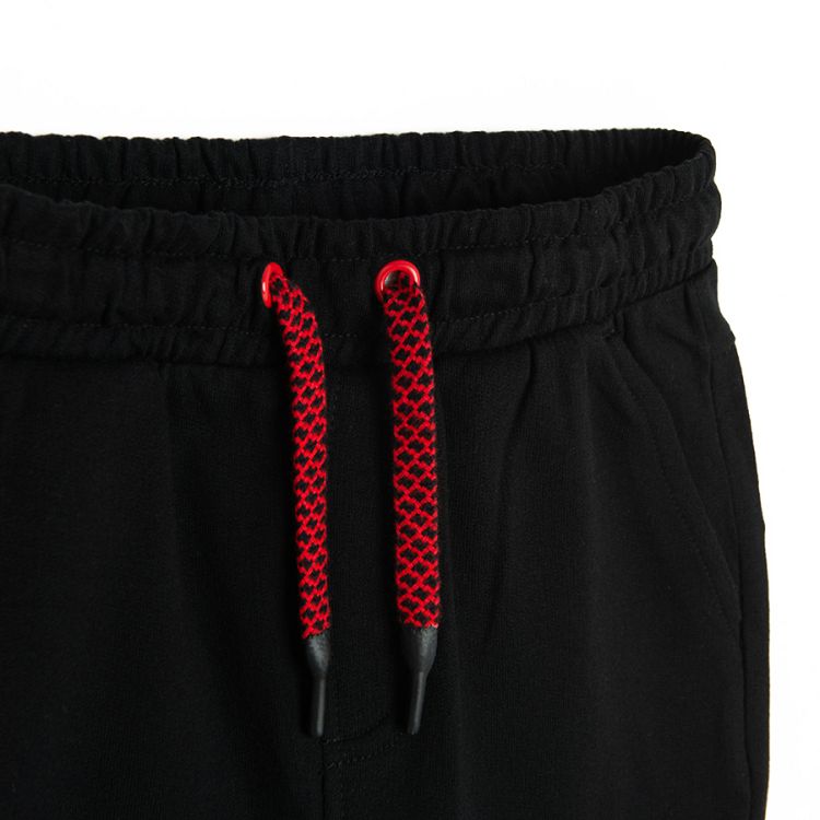 Spiderman black long shorts