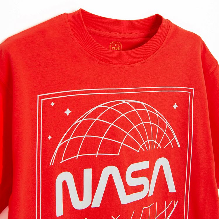 NASA red T-shirt