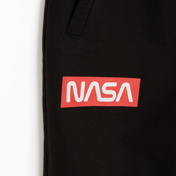 NASA black long shorts