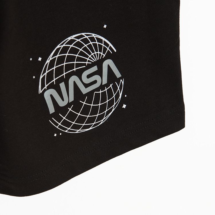 NASA black long shorts