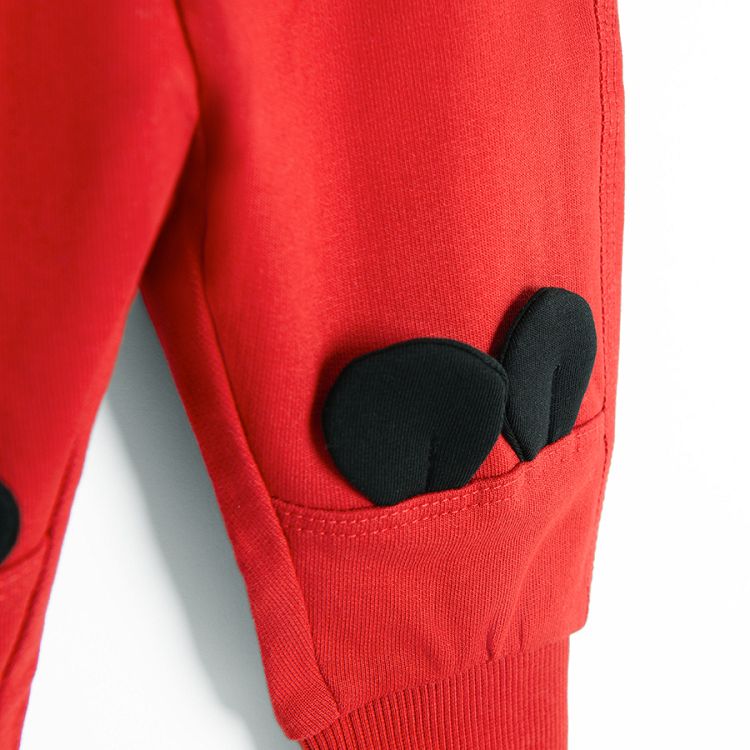 Mickey Mouse red joggins pants