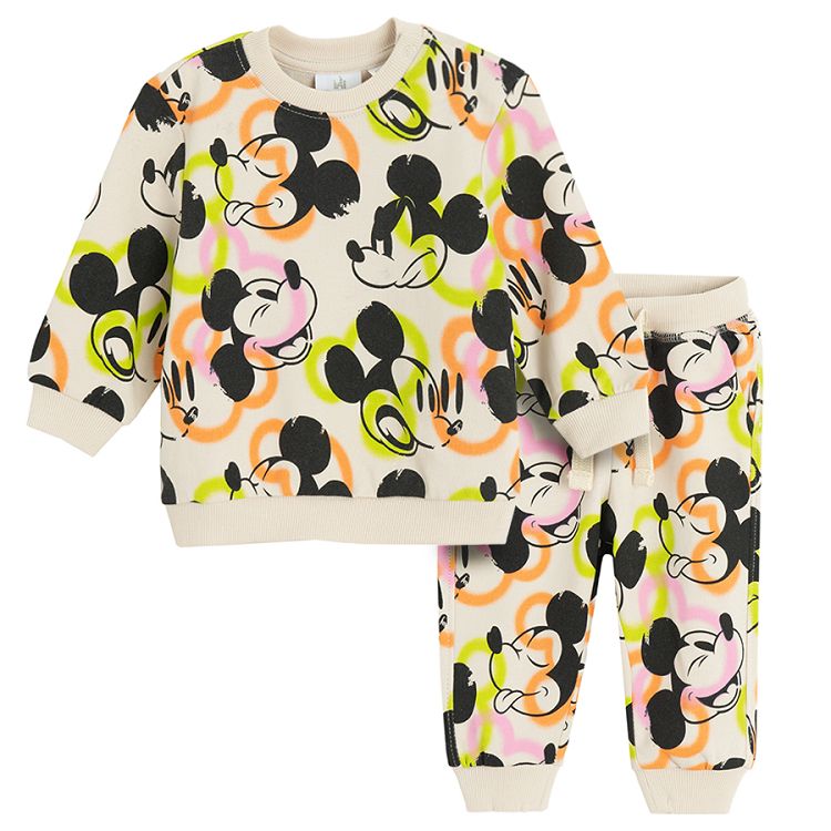 Mickey Mouse jogging set- sweatshirt and sweatpants- 2 pieces