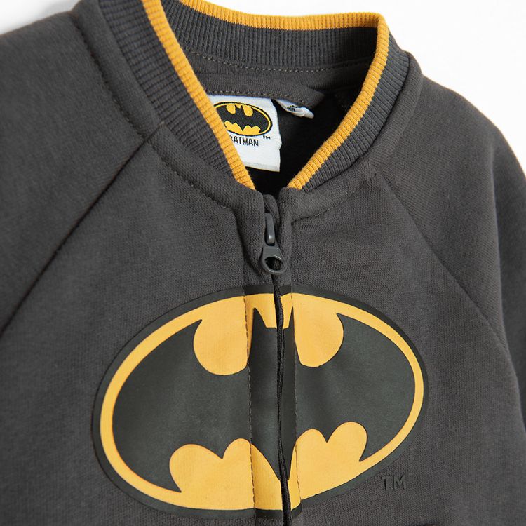 Batman black zip through sweatshirt