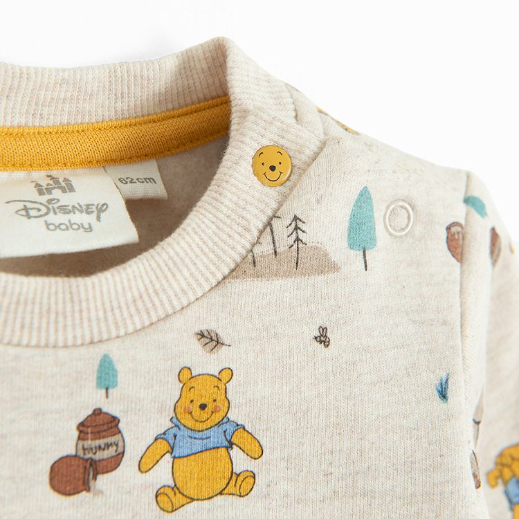 Winnie the Pooh jogging set, sweatshirt and pants- 2 pieces