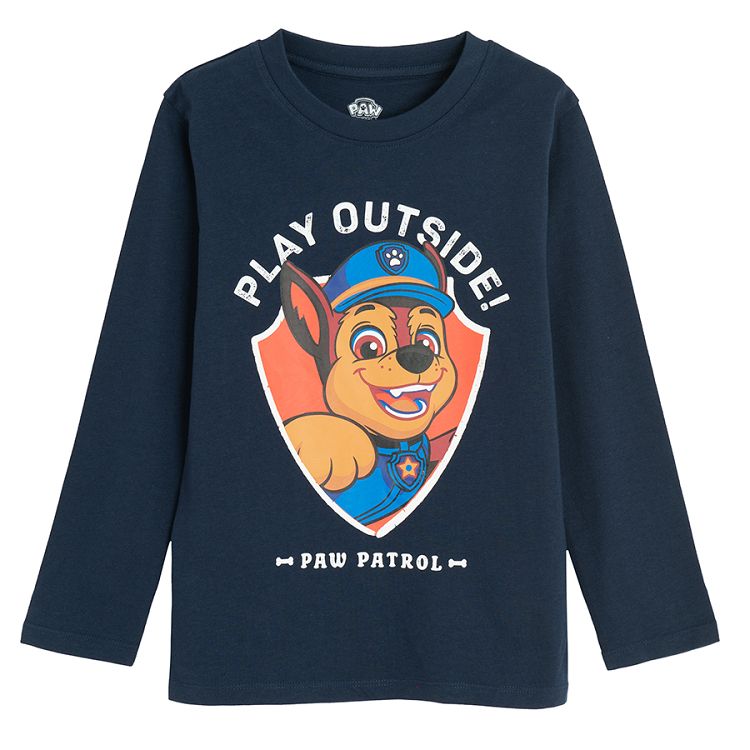 Paw patrol long sleeve blouses- 3 pack