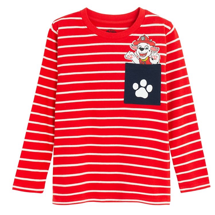 Paw patrol long sleeve blouses- 3 pack