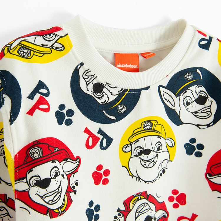 Paw Patrol white sweatshirt