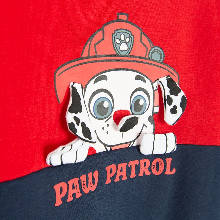 Paw Patrol red sweatshirt and sweatpants set- 2 pieces