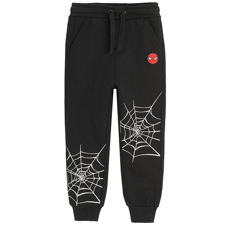 Spiderman red and black jogging pants- 2 pack