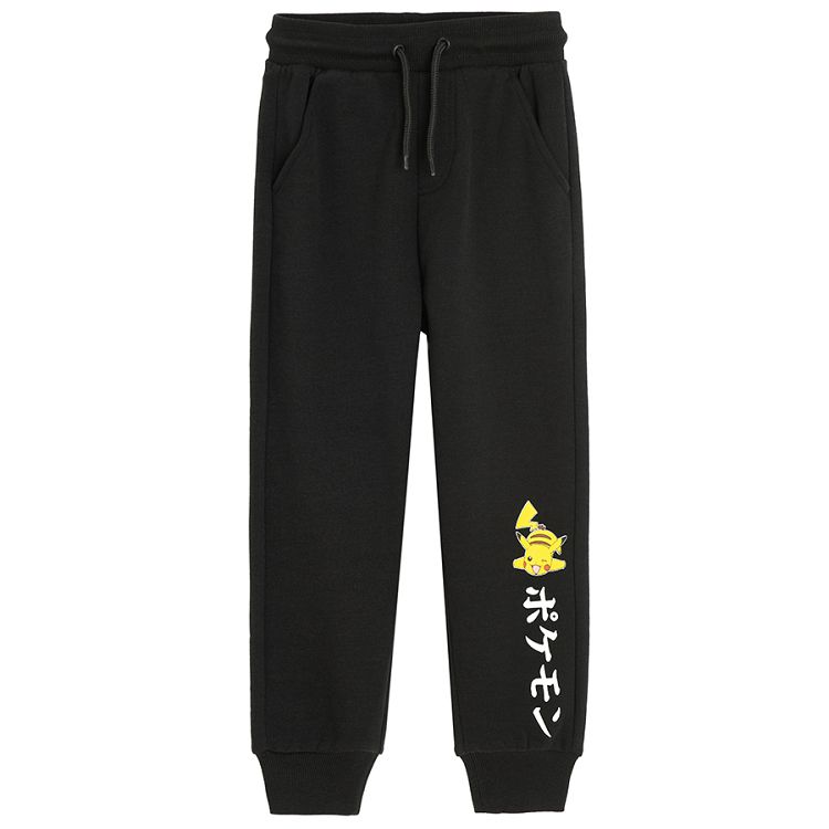 Pokemon black jogging pants