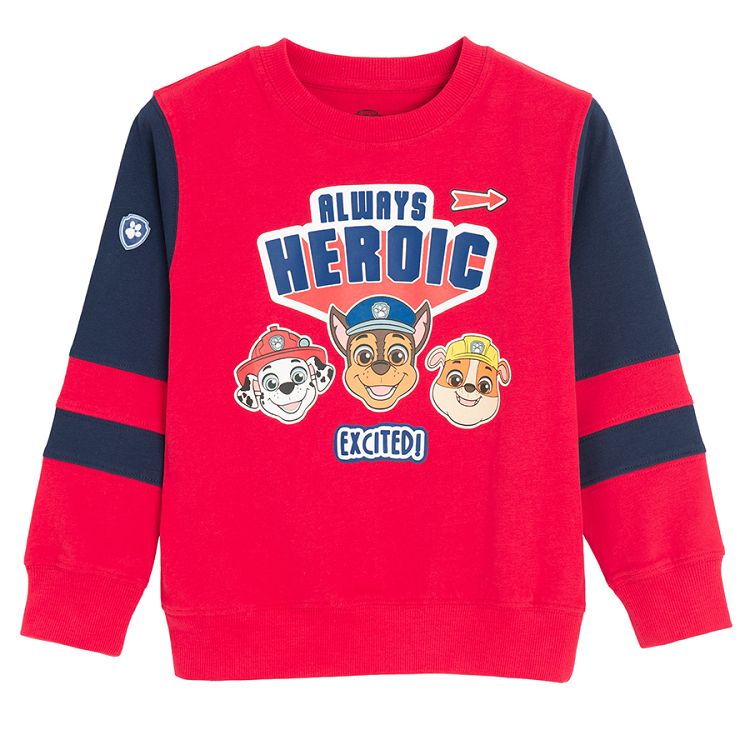 Paw Patrol red sweatshirt