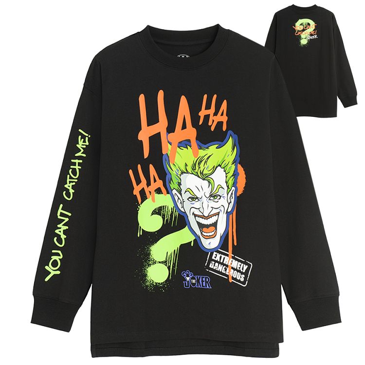 Batman the Joker black blouse