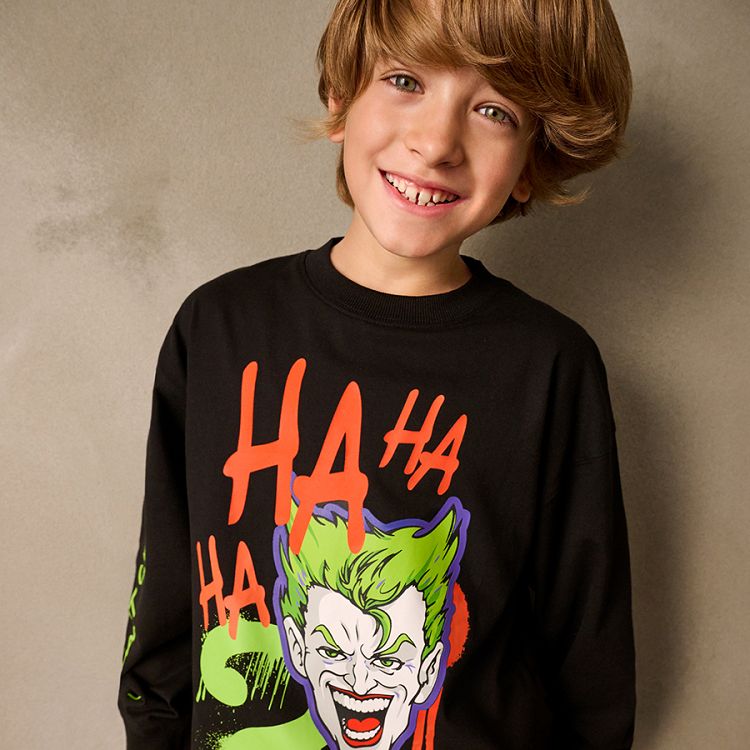 Batman the Joker black blouse