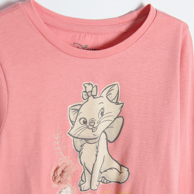 Aristocats cream long sleeve blouse