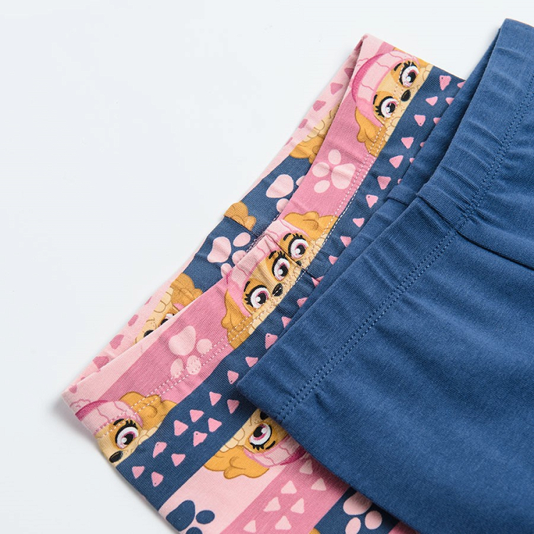 Paw Patrol leggings 2-pack