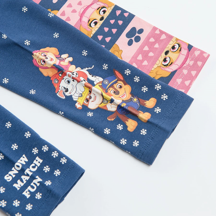 Paw Patrol leggings 2-pack