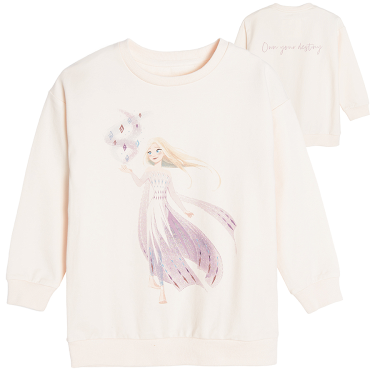 Frozen 2 cream sweatshirt