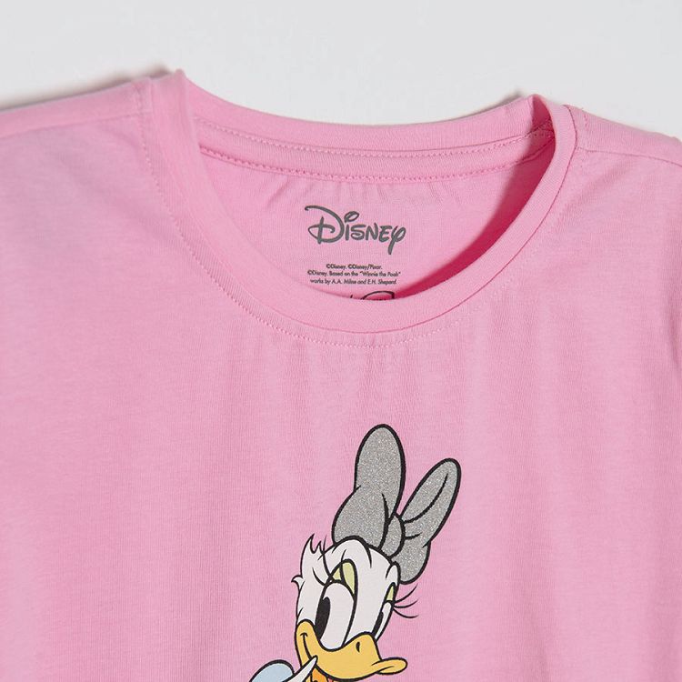 Daisy Duck pink and light blue short sleeve T-shirts- 2pack