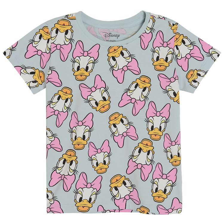 Daisy Duck pink and light blue short sleeve T-shirts- 2pack