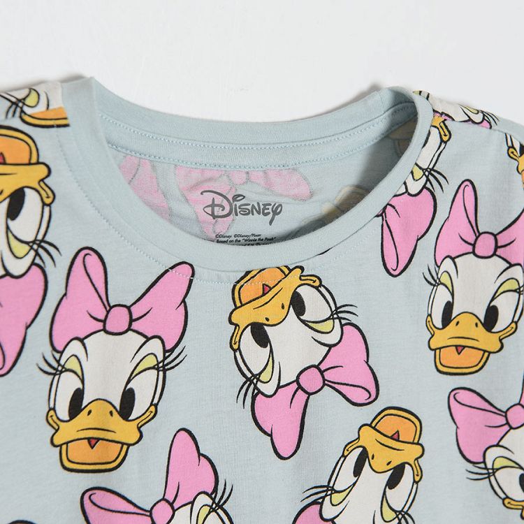 Daisy Duck pink and light blue short sleeve T-shirts- 2pack