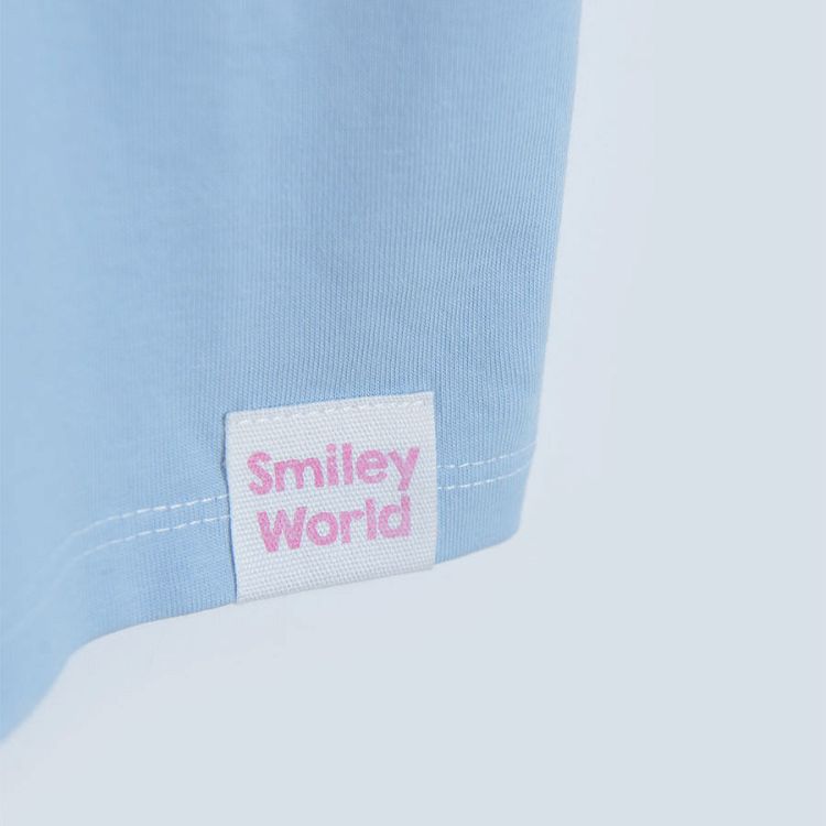 Smiley white short sleeve T-shirt