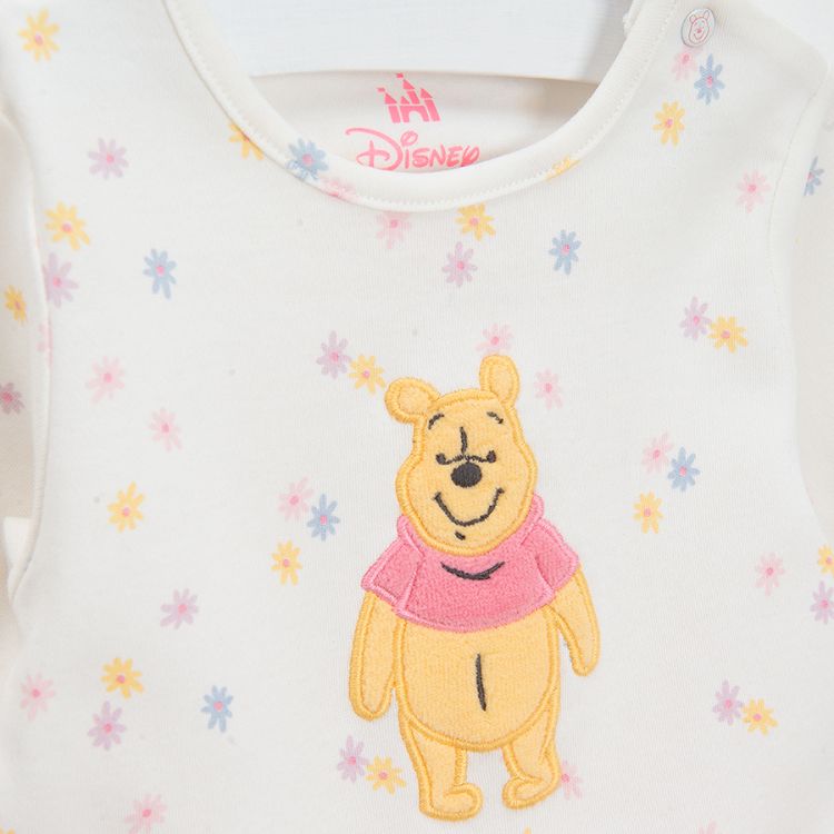 Winnie the Pooh footless long sleeve overall