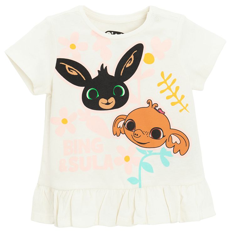 Bing Bunny set, T-shirt and leggings- 2 pieces