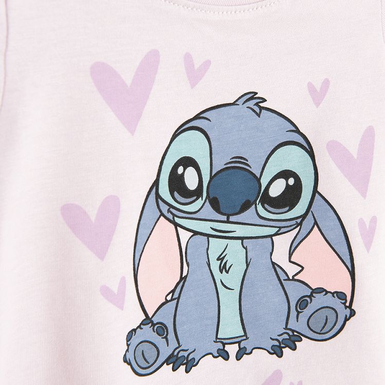 Stich purple T-shirt