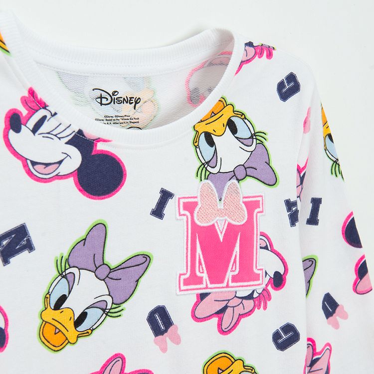 Daisy Duck and Minnie Mouse long sleeve dress