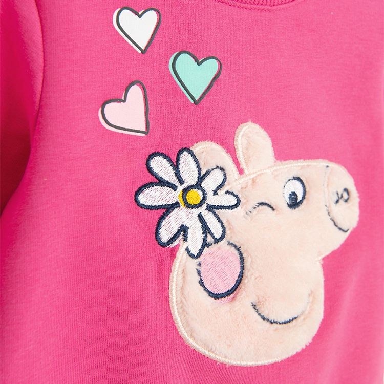 Peppa Pig fucshia sweatshirt