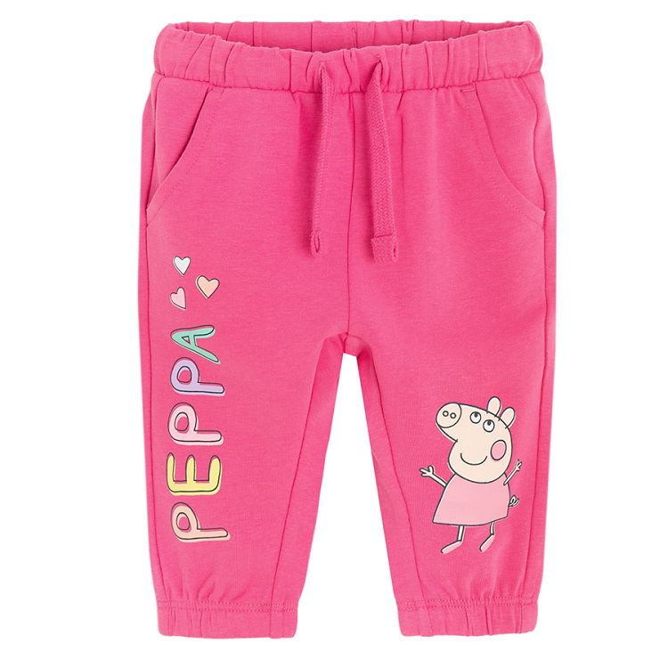 Peppa Pig fucshia hogging pants