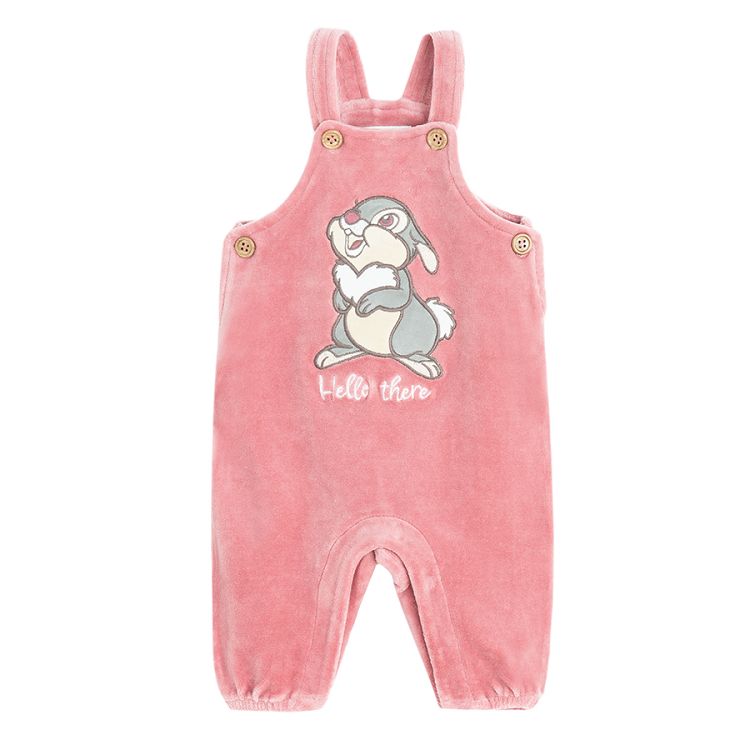 Chip and Dale long sleeve bodysuit and dungaree set - 2 pieces