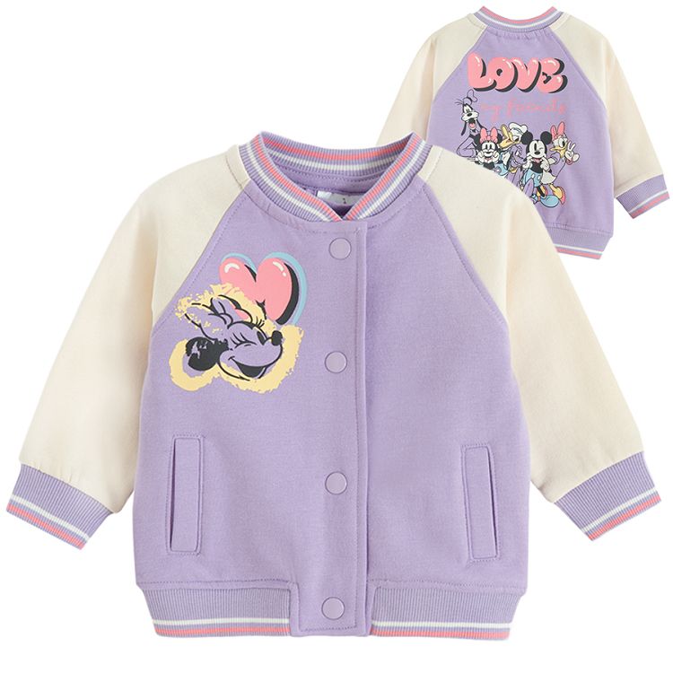 Minnie Mouse purple sweatshirt