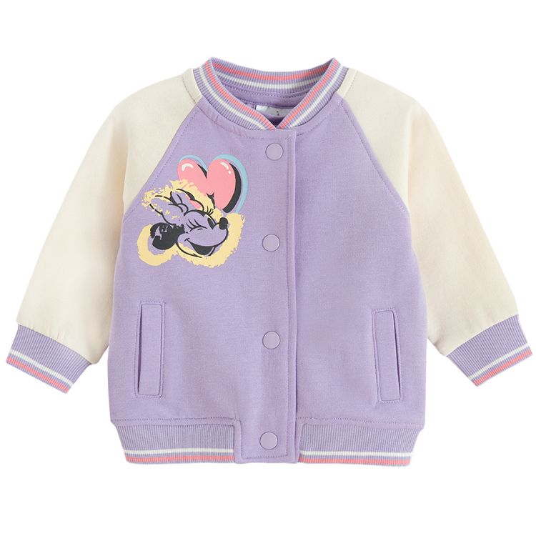 Minnie Mouse purple sweatshirt