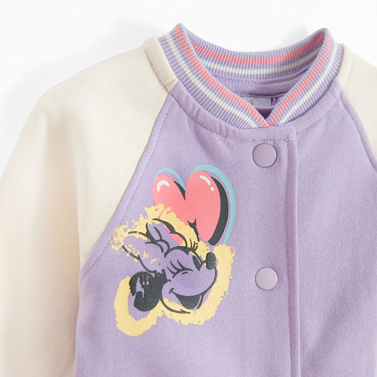 Minnie Mouse purple sweatshirt