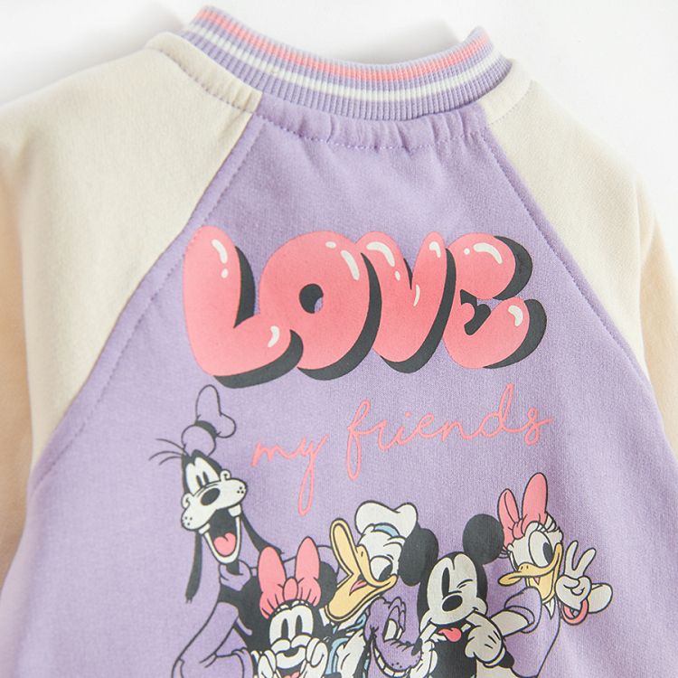 Minnie Mouse purple sweatshirt