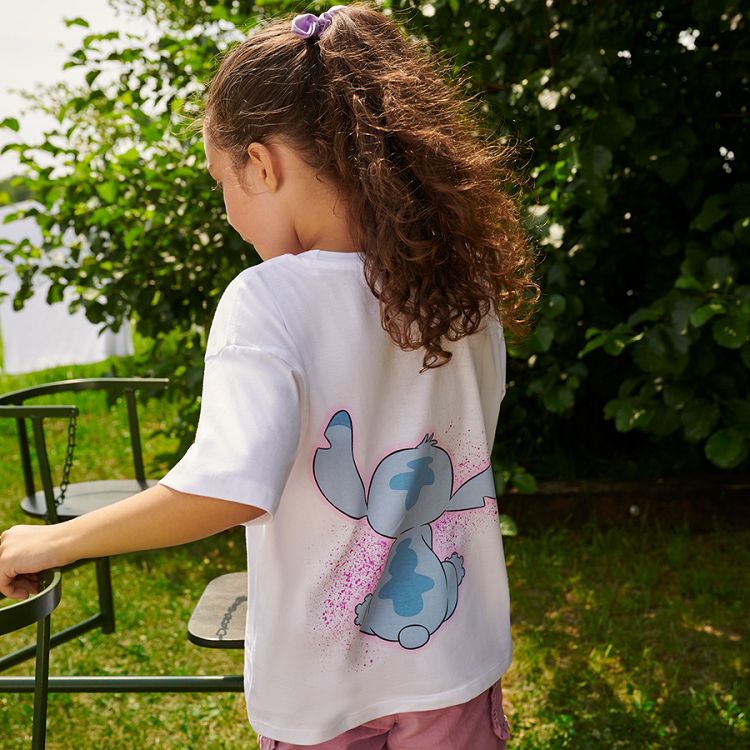 Lilo & Stich white T-shirt