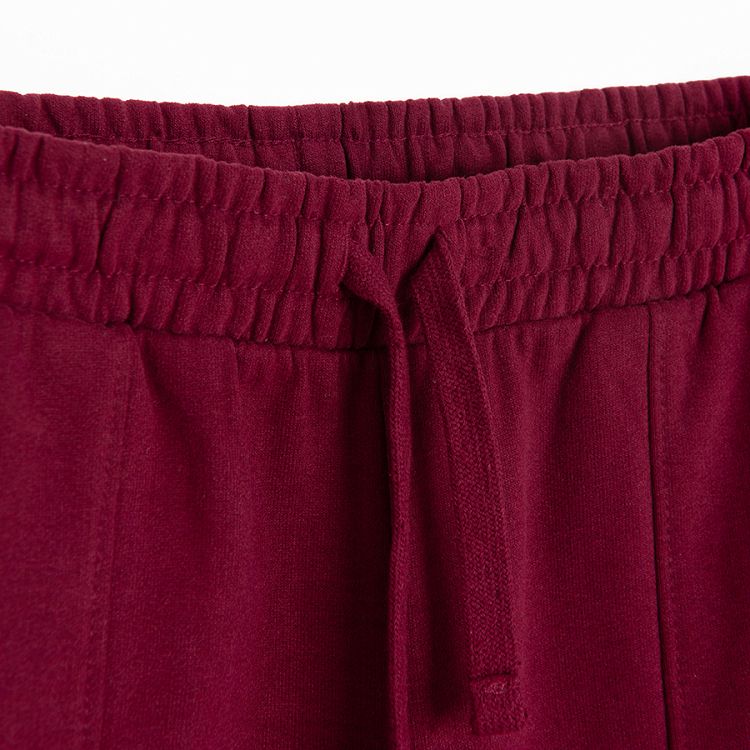 Harry Potter burgundy jogging pants