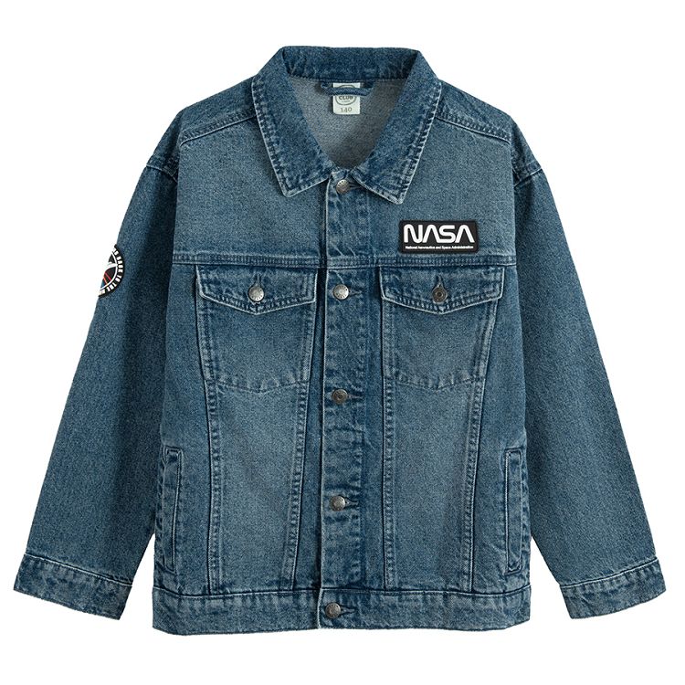 NASA denim jacket