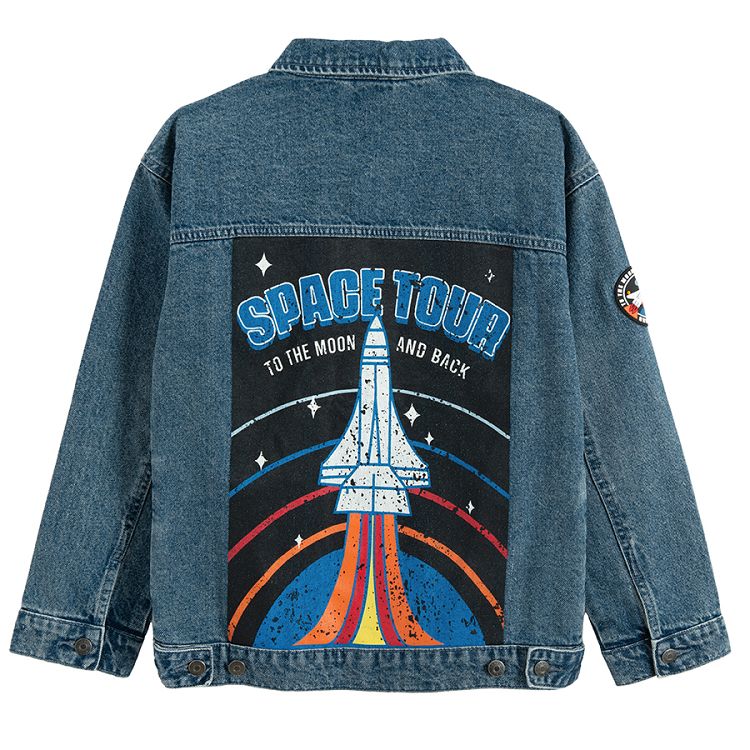 NASA denim jacket