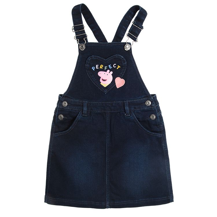 Peppa Pig dungaree skirt