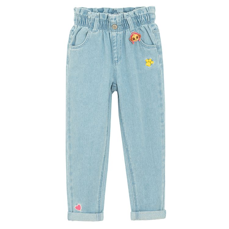 Paw Patrol denim pants with elastic waist