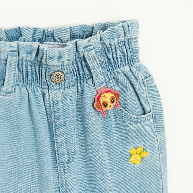 Paw Patrol denim pants with elastic waist