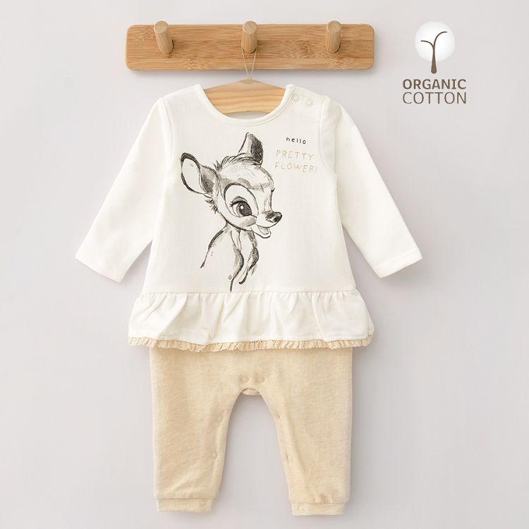 Bambi long sleeve romper