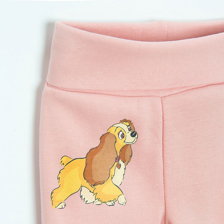 Lady and the Tramp footed leggings- 2 pack