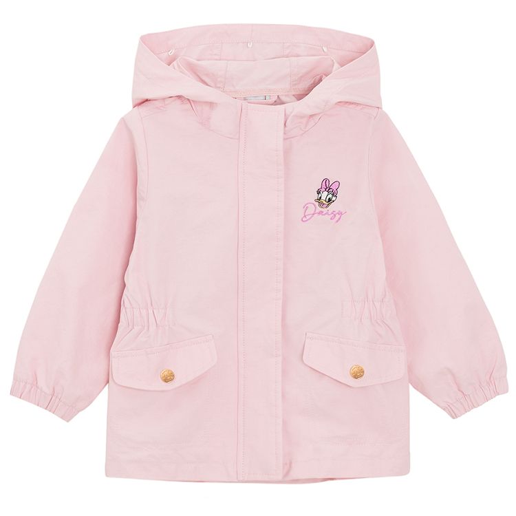 Minnie Mouse pink zip through hooded jacket