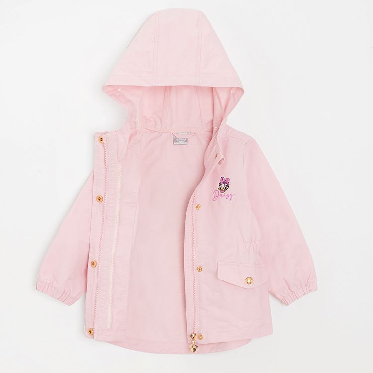 Minnie Mouse pink zip through hooded jacket