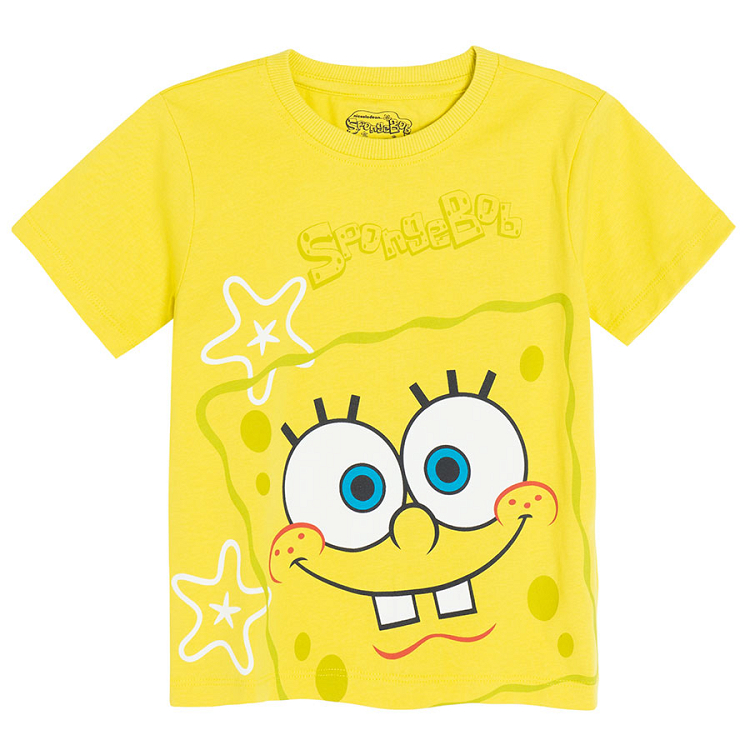 Spongebod short sleeve and shorts pyjamas